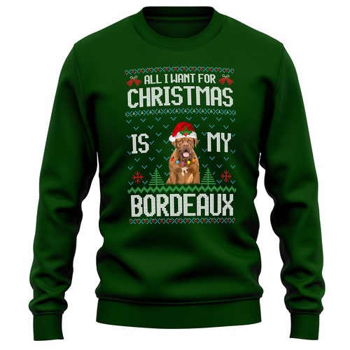 Festive border collie - festive,