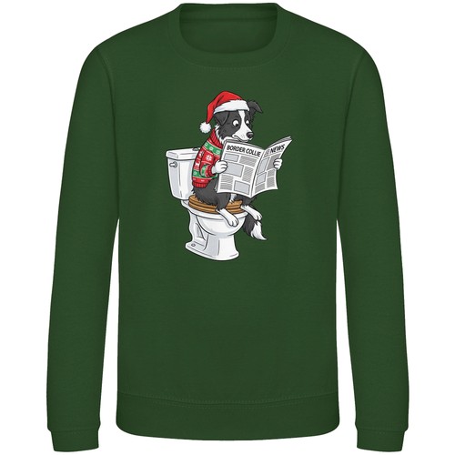 Funny collie christmas - collie,