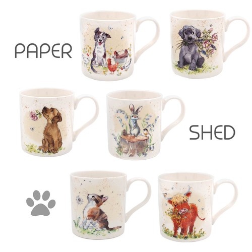 Fine china mugs - china,