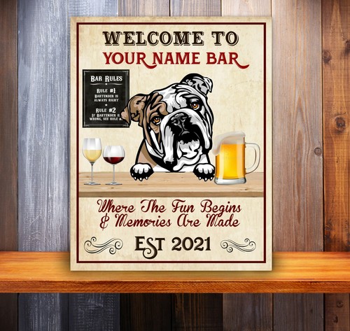 Personalised dog breeds - personalised, choose